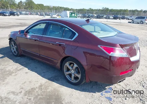 2011 Acura Tl 3.7 из США, поврежденный, VIN 19UUA9F54BA003102
